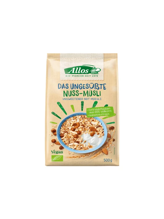 Unsweetened Nut Muesli Organic G Allos