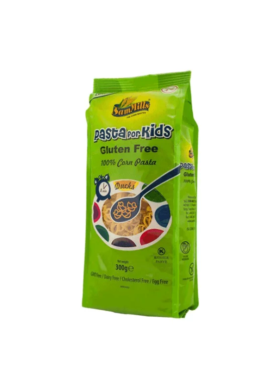 Gluten Free Corn Pasta for Children - Ducks 300g Sam Mills