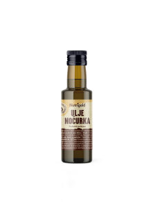 Nutrigold organic evening primrose oil in a dark glass bottle of 100ml
