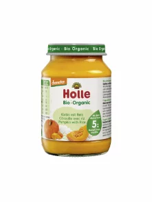 Holle Baby Food Pouches - Organic Fruit & Grain Puree - Panda Peach