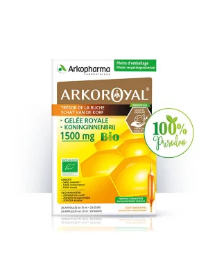 Arkoroyal Royal Jelly Bio 1500 mg, 20 ampoules