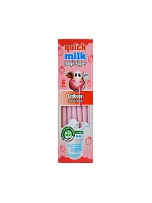 Quick Milk Organic Straw Vanilla Taste 6 x 6 g at Violey