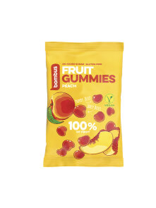 Peach Gummies - 100% Fruity 35g Bombus