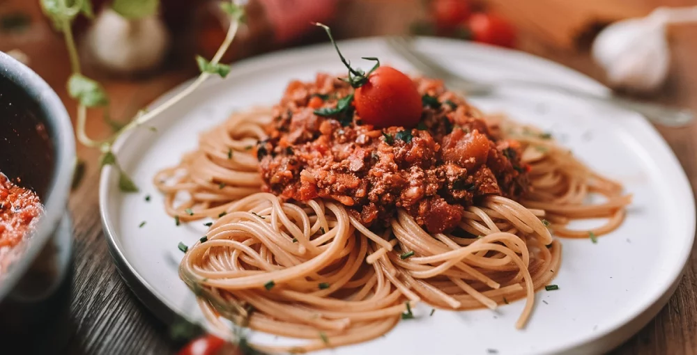 Try tofugnese, a protein and fibre rich bolognese dish